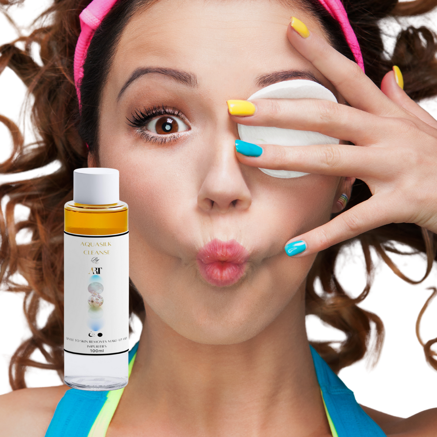 Aquasilk Cleanse eye and face Make-up remover