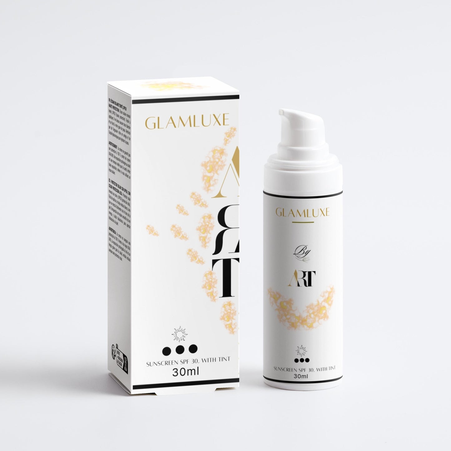 Glamluxe Sunscreen SPF30, with tint