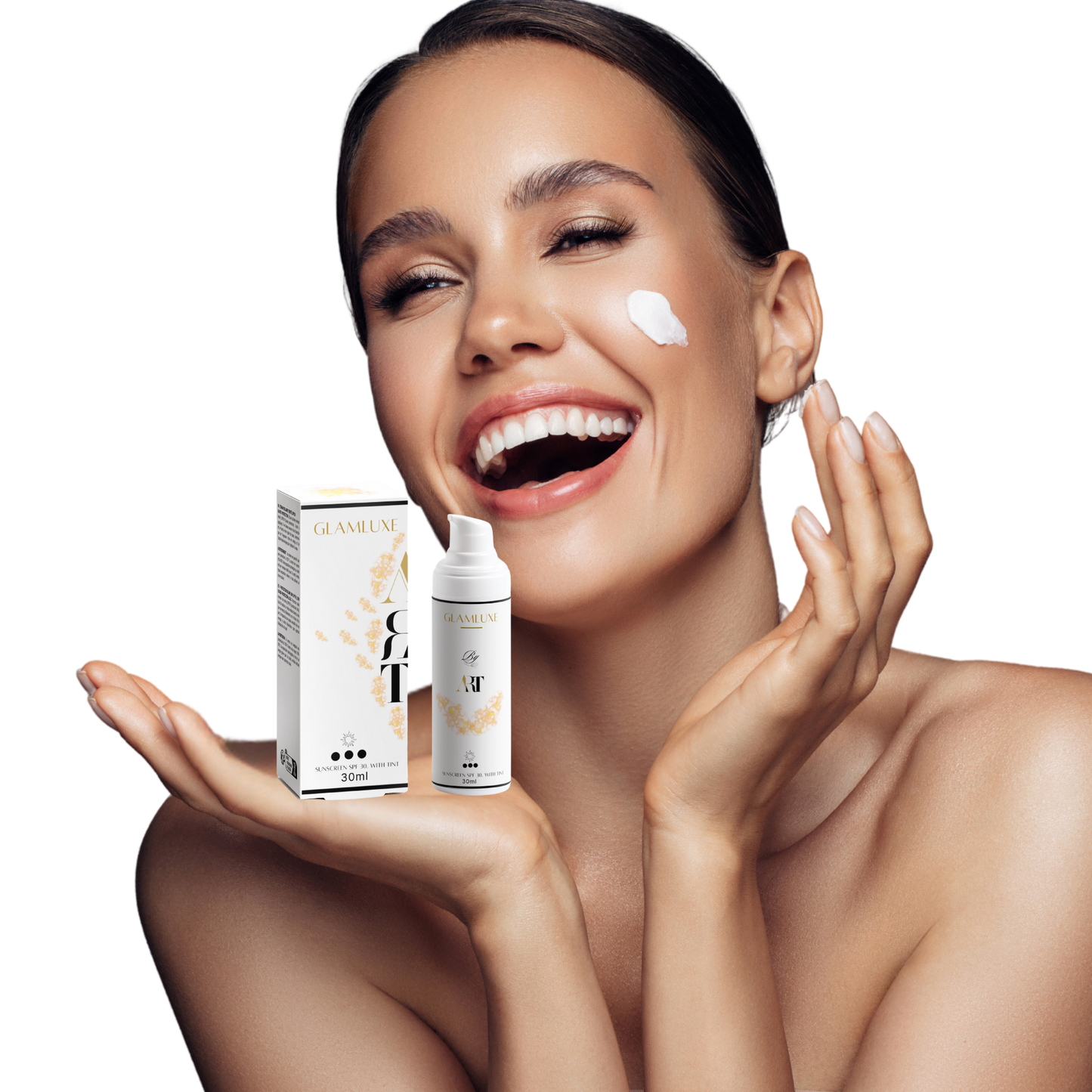 Glamluxe Sunscreen SPF30, with tint